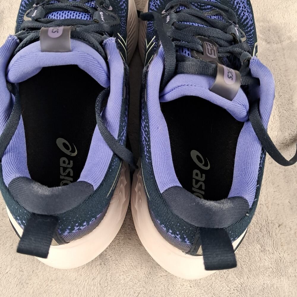 Asics Gel-Cumulus 25 Blue White Running Shoes Cushioned 1012B441 Womens Size 8.5 - Picture 11 of 12